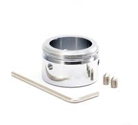 TDCuizent Adattatore per valvola di riscaldamento del radiatore in acciaio inox, M30 x 1,5, connettore termostato per valvole RA/RAV/RAVL, design con filettatura a prova di perdite, per sistemi di