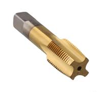 TDCuizent Attrezzo per filettatura del pedale della bicicletta, 14 mm, kit di riparazione per bici da strada, manutenzione di biciclette, officina, strumenti meccanici professionali (oro sinistro)