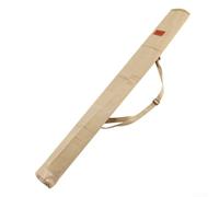 TDCuizent Borsa portaoggetti per canna da pesca in tela con tracolla regolabile, custodia per ombrelli, organizer per attrezzature con chiusura a molla, resistente e impermeabile, per canne, reti