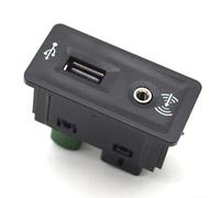 TDCuizent Cavo di interfaccia audio USB AUX Switch in plastica metallo OEM 5Q0035726E per Golf 7 MK7 B8 Veicoli Supporto Connettività Media Installazione Sostituzione