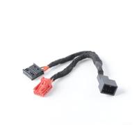 TDCuizent Cavo modulo di ricarica wireless per veicoli da golf e auto Interfaccia di tipo C Installazione plug-and-play Materiale ABS Trasmissione stabile del segnale Nero 15 cm
