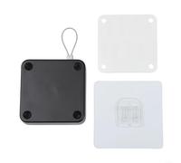 TDCuizent Chiudiporta automatico telescopico, silenzioso, con chiusura automatica, per schermo scorrevole, in alluminio, vetro, ferro, per porte interne, cucina, bagno, in acciaio resistente