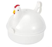 TDCuizent Cuociuova a microonde per uova sode, medie e dure, in plastica resistente al calore, separatore per colazioni e insalate, per cucina, cuochi, gnocchi, pane