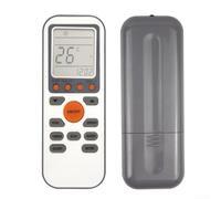 TDCuizent EnErLi - Telecomando di ricambio per condizionatore T SV-09H GYKQ-36 per controller CA serie MRL con timer e modalità multiple di configurazione, unità bianca
