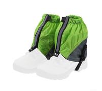 TDCuizent Ghette impermeabili per esterni, con strisce riflettenti, copriscarpe da trekking, trekking, arrampicata, deserto, sabbia, fango, pioggia, neve, per scarpe, colore: verde