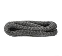 TDCuizent Guarnizione nera in fibra di vetro per stufe a pellet, lunghezza 2 m, per stufe a legna o stufe a pellet, camino, caldaia e forno industriale (18 mm)