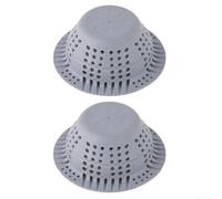 TDCuizent Hair Catcher - Protezione per scarico pieghevole per doccia, vasca da bagno, lavandino, filtro di scarico a pavimento, in silicone, a forma di cupola, facile da pulire, design salvaspazio
