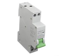 TDCuizent Interruttore automatico RCBO 6kA 18mm 10mA 1P+N Dispositivo di protezione da corrente residua e sovracorrente AC230V 50/60Hz Tipo non ritardato Alloggiamento resistente al fuoco Connessione