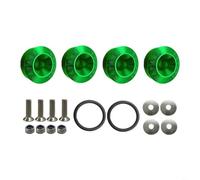 TDCuizent Kit per carrozzeria auto in lega di alluminio, rondelle di rinforzo e distanziali per integrità del paraurti, versatile, adatto per modifiche del veicolo anteriore e posteriore, diversi