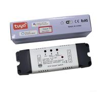 TDCuizent Modulo controller per apriporta del garage Smart WiFi, per app Tuya, controllo vocale e monitor remoto, timer e conto alla rovescia, installazione per la maggior parte degli apri in ABS