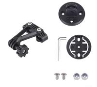 TDCuizent Morsetto per fanale posteriore Varia e per DJI Action Camera, supporto per luce bici in ABS, con base di conversione, leggero, multifunzione, accessorio da ciclismo per bici da strada e MTB