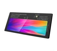 TDCuizent Occhiali da saldatura con lente solare automatica dimmerabile, 3 livelli di oscurità, luce variabile, schermo LCD fotosensibile, sonda ad alta sensibilità e chip intelligente per la