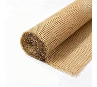 TDCuizent Pannello di simulazione in rattan sintetico marrone, struttura realistica in vimini per decorazione, foglio di plastica tagliabile per rivestimento di armadi e divisori, marrone caffè, casa