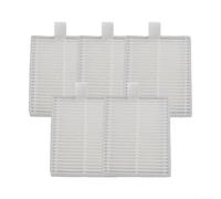 TDCuizent per Lubluelu per L20 Robot Aspirapolvere Filtro Kit di Ricambio 5-Pack Ad Alta Efficienza Trappole Polvere e Peli di Animali Domestici Pezzi di Ricambio in Plastica e Carta da Filtro per