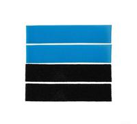TDCuizent Per Mitsubishi Electric MAC-2330FT-E MAC-3000FT-E Filtro Condizionatore Aria Filtro Cotone Set Filtri a Carbone Enzimatico Ricambio Pack PU Spugna Fibra Cotone Nero Blu Home Office