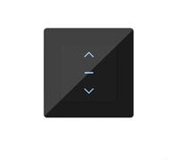 TDCuizent per Smart Roller Shutter Switch per Tuya per Smart Life App WiFi Tenda Controller cieco con Timer Programma Protezione da sovraccarico Materiale PC ignifugo Pannello da parete standard UE UK