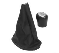 TDCuizent Pomello del cambio manuale a 5 marce, montaggio base in pelle e plastica, impugnatura ergonomica per Renault 2 1998-2005, parte di ricambio interna per migliorare il comfort di guida e lo