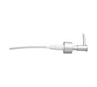 TDCuizent Pompa erogatore per lozioni, in metallo dorato, 28/400 fili, con tubo, per bagno, doccia, gel, sapone, crema, cosmetici, prodotti per la cura della pelle, SPA, hotel, 11 cm di lunghezza, non