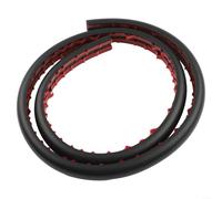 TDCuizent Protezione per cavi da pavimento, canalina in PVC, sistema di gestione dei cavi a basso profilo, per casa, ufficio, palestra, esibizioni, galleria, 1 m di lunghezza (D20-nero)