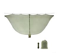 TDCuizent Rete portatile da campeggio, leggera, traspirante, in nylon 210T, per viaggi, escursioni, giardino, patio, sacco a pelo (verde)