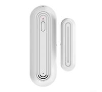 TDCuizent Sensore WiFi per porte e finestre Tuya Smart Home 90dB Allarme Rivelatore chiuso aperto con App Contatto di sicurezza wireless per l'automazione Bianco