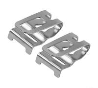 TDCuizent Set di clip per cintura e gancio per cintura con viti 2609111584 per trapano avvitatore a batteria Bosch 18V e modelli di chiavi tra cui IDH182-01L HDS183 GSR18V755C GSR18V535C GSB18V755C