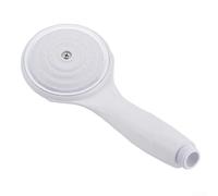 TDCuizent Soffione doccia bianco ad alta pressione Boost Technology risparmio idrico ABS forma piccola vita per basso flusso RV barca vecchi edifici