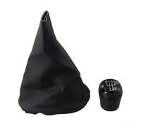 TDCuizent Supporto per pomello del cambio manuale a 5 marce, in pelle e plastica, impugnatura ergonomica per Renault 2 1998-2005, parte di ricambio interna per migliorare il comfort di guida e lo