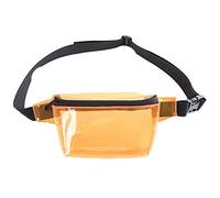 TDEOK Marsupio da donna trasparente, trasparente, gelatina, borsa a tracolla, vita da viaggio, marsupio, borsa a tracolla, superleggero, per viaggi, laboratori grafici, a, taglia unica, Duffel