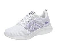 TDEOK Scarpe vichinghe Uomo Moda Autunno Uomini Sport Piatto Antiscivolo Allacciatura Volare Mesh Tessuto Traspirante Tinta unita Stile Semplice Uomo Scarpe da Business 45, Z Pp2, 41 EU