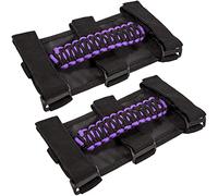 TDHLW 2 x Roll Bar Maniglie Maniglia di Presa per Jeep Wrangler YJ TJ JK JKU JL JLU Sport Sahara Freedom Rubicon Unlimited Gladiator JT 1955-2022,Viola