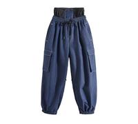 TDHLW Blu,M, Pantaloni da Snowboard Larghi da Uomo e da Donna Unisex, Super Larghi Impermeabili Sportivi per Esterni, Isolanti