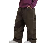 TDHLW Dark Coffee, Pantaloni da Sci Larghi e Larghi da Uomo, Casual da Donna da Uomo da Neve Impermeabili Sportivi da Esterno Isolanti Impermeabili