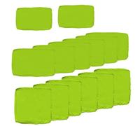 TDHLW Fruit Green,14pc, 14 Pezzi dDi Fodere di Ricambio per Cuscini per Mobili da Giardino, Fodere per Cuscini per Mobili da Giardino Resistenti all'Acqua per Set di Divani Componibili