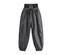 TDHLW Grigio,XL, Pantaloni da Snowboard Larghi da Uomo e da Donna Unisex, Super Larghi Impermeabili Sportivi per Esterni, Isolanti