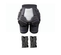 TDHLW Nero,S, Pantaloncini Imbottiti con Protezione 3D per Fianchi e Glutei, Pantaloncini Imbottiti Protettivi, Protezione Antiurto per Sci, Pattinaggio, Snowboard e Skateboard