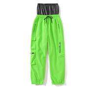 TDHLW Verde,XL, Pantaloni Cargo da Donna Super Larghi, Impermeabili Sportivi per Esterni Isolanti Casual da Sci da Uomo e da Donna