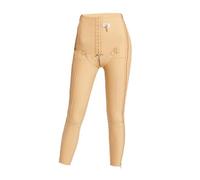 TDJDYQU Leggings Modellanti per Donne Dopo Liposuzione Pantaloni Compressivi A Vita Alta Target Butt Lifte con Cerniera E Apertura sul Cavallo(Skin,XXL)