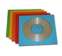 TDK - 10 dischi CD-R vuoti e 10 buste colorate