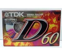 TDK Audiocass D 60Min T02450 Singolo