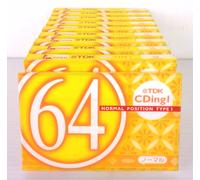 tdk dc-ing 64 import japan 10 pezzi new factory saled extra rare