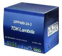 TDK-Lambda DPP480-24-3 Alimentatore per guida DIN 24 V/DC 20 A 480 W Num. usci