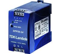 TDK-Lambda DPP50-24 Alimentatore per guida DIN 24 V/DC 2.1 A 50 W Num. uscite:1