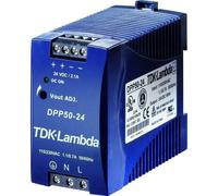 TDK-Lambda DPP50-24 Alimentatore per guida DIN 24 V/DC 2.1 A 50 W Num. uscite: