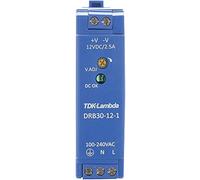 TDK -Lambda DRB30-12-1 - Alimentatore di rete a guida DIN 12 V/DC 2,5 A 30 W, numero di uscite: 1 x contenuto 1 pezzo