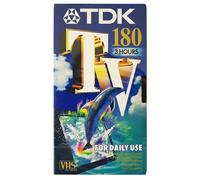 Tdk Videocass VHS TV 180 Minuti T14562
