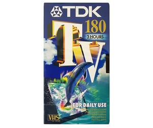 Tdk Videocass VHS TV 180 Minuti T14562