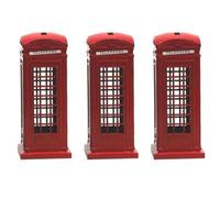 Tdkjfoutr Cabina Telefonica Salvadanaio Salvadanaio Souvenir Ottimo Regalo per I Bambini Decorazione Domestica 15 cm