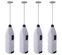 Tdkjfoutr Frullatore Automatico Portatile Macchina per Schiuma Caffè Frullatore Elettrico Mini Frullino per Le Uova