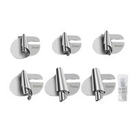 Tdkjfoutr Piedino per Orlatore Arrotolato Universale per Cucire 6 Pezzi, Piedino A Pressione Arrotolato 3-8 Mm, Piedino per Orlatore per Macchina da Cucire